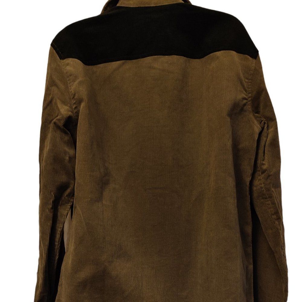 Corduroy Camo Unisex Shacket - Picture 7 of 7